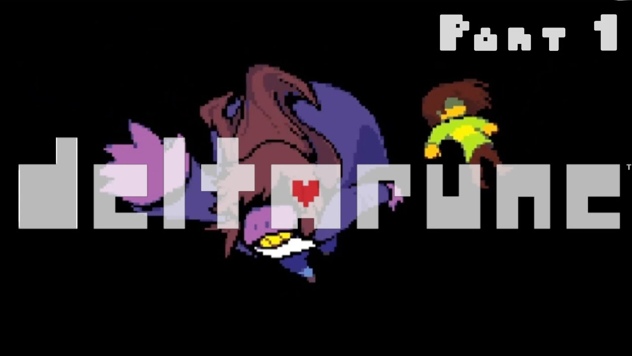 Она хочет откусить мне лицо?! / Deltarune. Past 1/