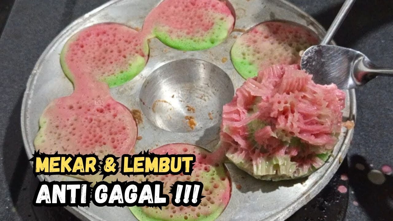 Carabikang Mekar Sempurna Tanpa Mixer Mekar, Lembut & Anti Gagal