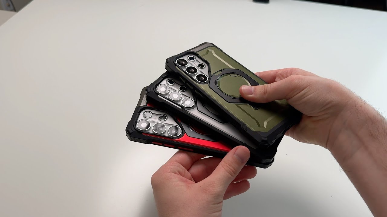 Trying Out Different S25 Ultra UB Grip Cases!