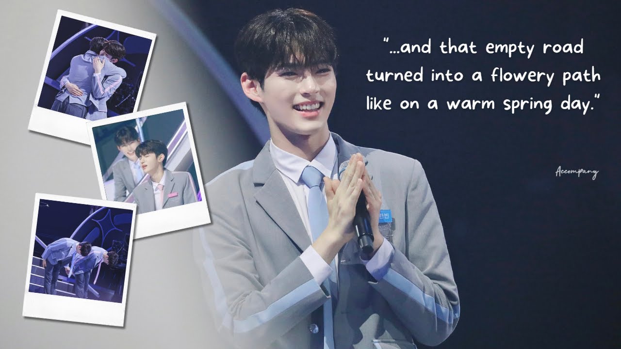 SUNG HANBIN SPEECH [BOYS PLANET EP 12]