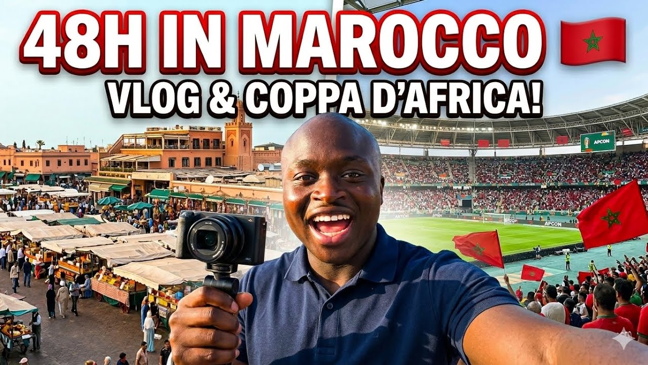 🔥 48 ORE IN MAROCCO 🇲🇦 | Prima partita a Rabat + Tanger da sogno