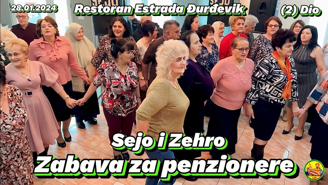 Penzioneri napravili lom na zabavi u Restoranu 