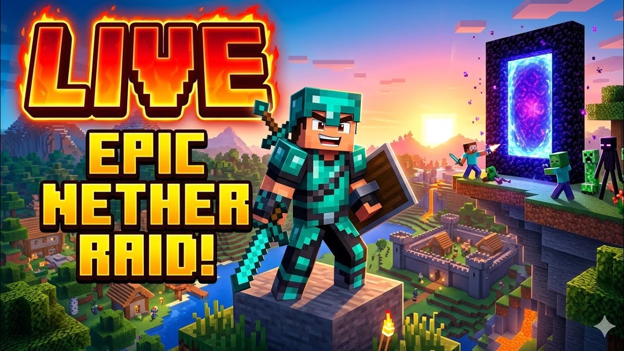 Minecraft LIVE 🔴 | Survival World Gameplay | Join My Epic Adventure!