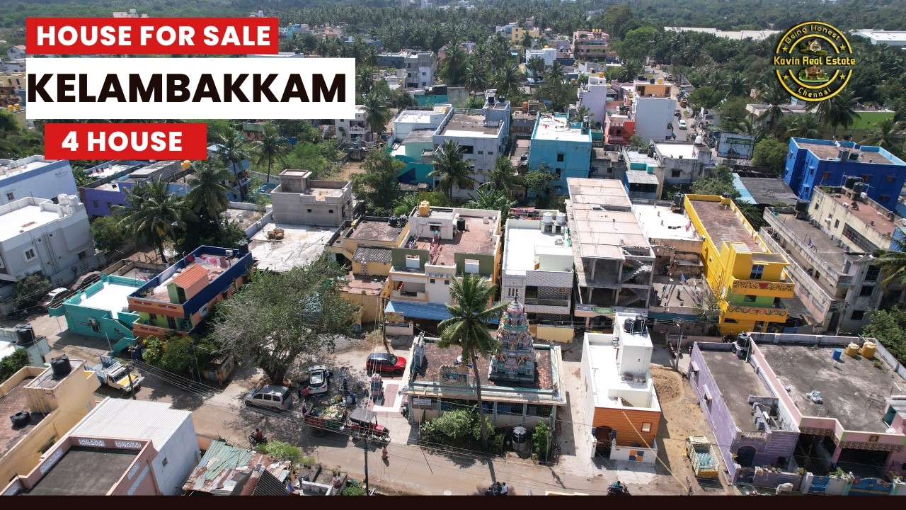 ID 2577 - House For Sale in Kelambakkam ||4House ||Rental Income|| ||Pudupakkam Village ||