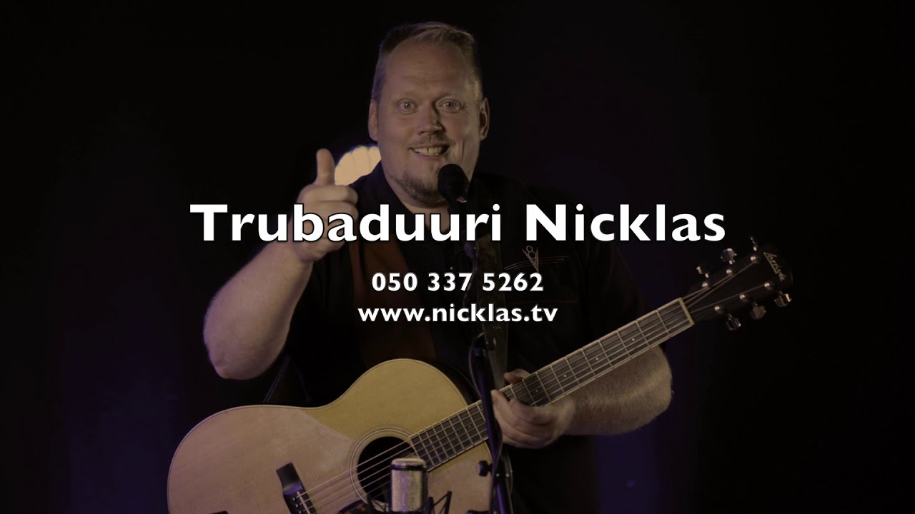 Nicklas Grönholm - Trubaduuri
