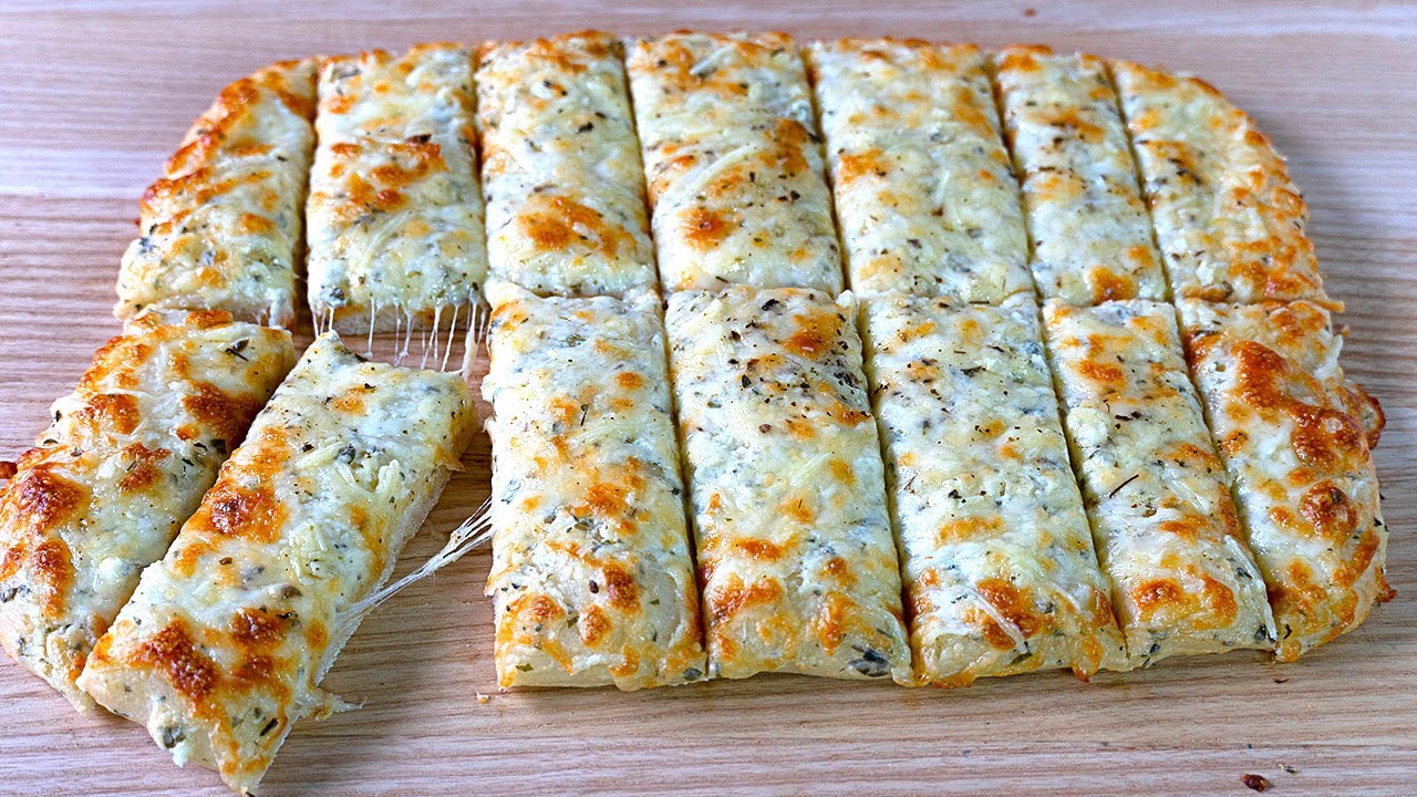 PAN DE AJO CON QUESO. RECETA FÁCIL Y DELICIOSA
