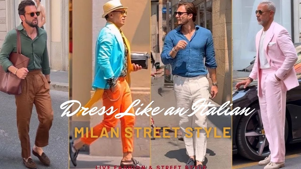 💪Trending Now: 🇮🇹Men’s Streetwear at Milan Fashion Week 2025🇮🇹