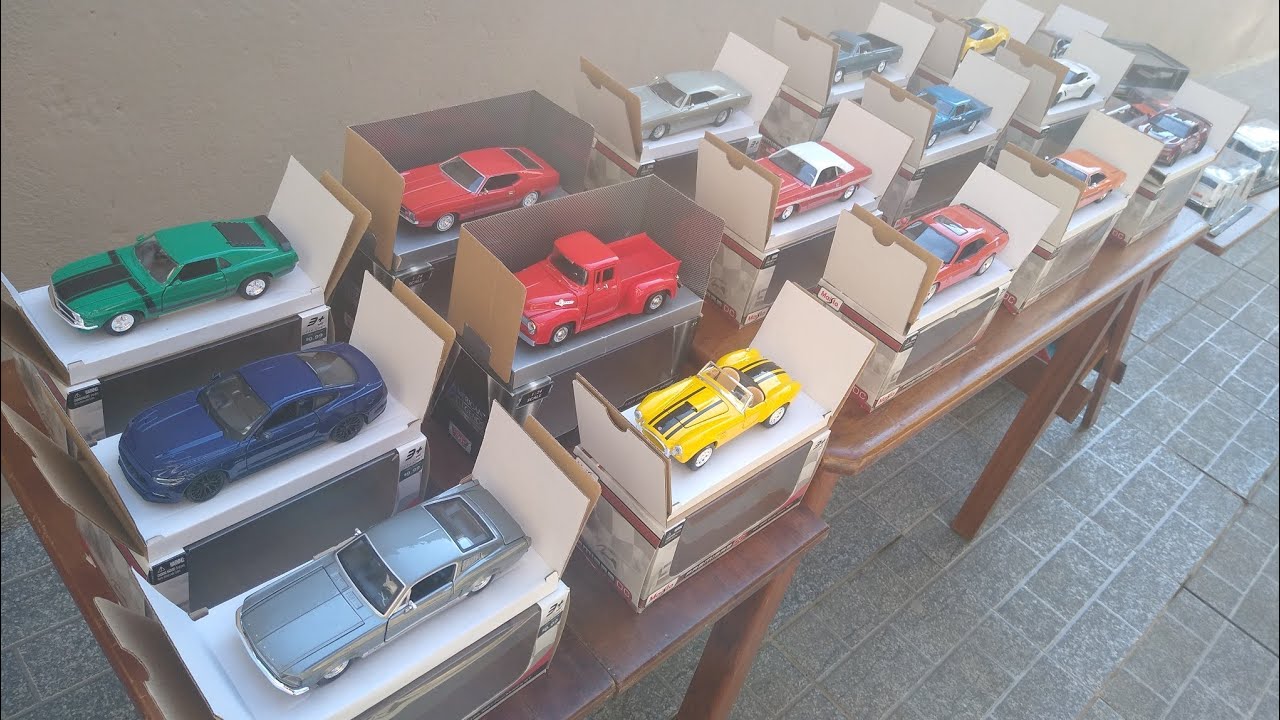 Minha Coleção Maisto (Escala 1/24) Atualizada e sem cortes!