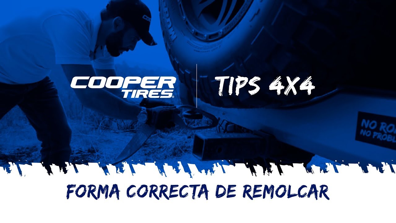 Forma Correcta de Remolcar / Cooper Tires