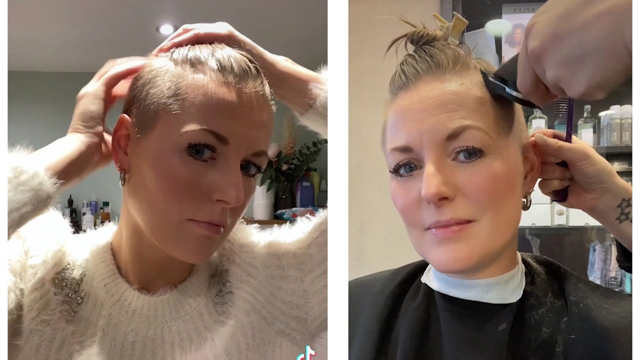 Mom of five loves her edgy pixie cut!