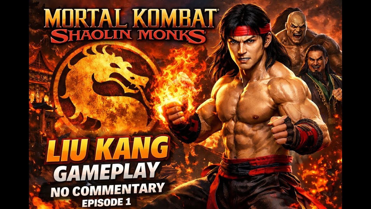 Liu Kang Walkthrough Part 1– Mortal Kombat: Shaolin Monks (No Commentary)