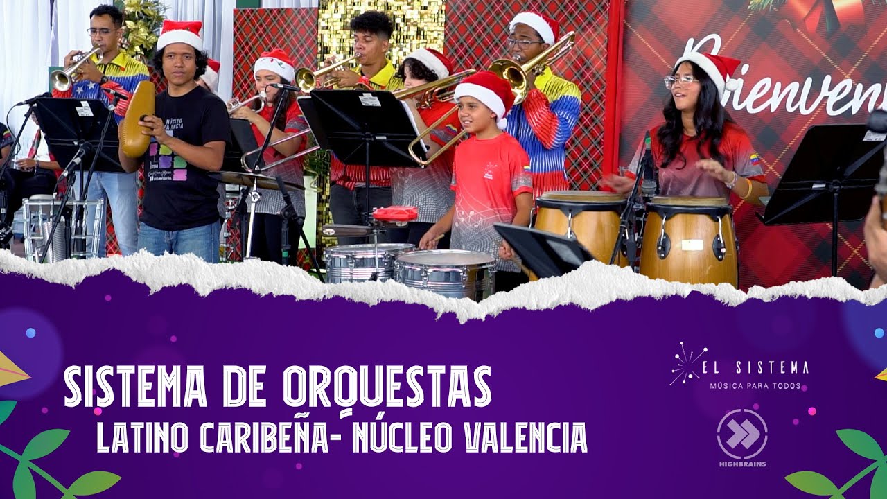 Orquesta Latino Caribeña - SISTEMA DE ORQUESTAS - NÚCLEO VALENCIA 🎷