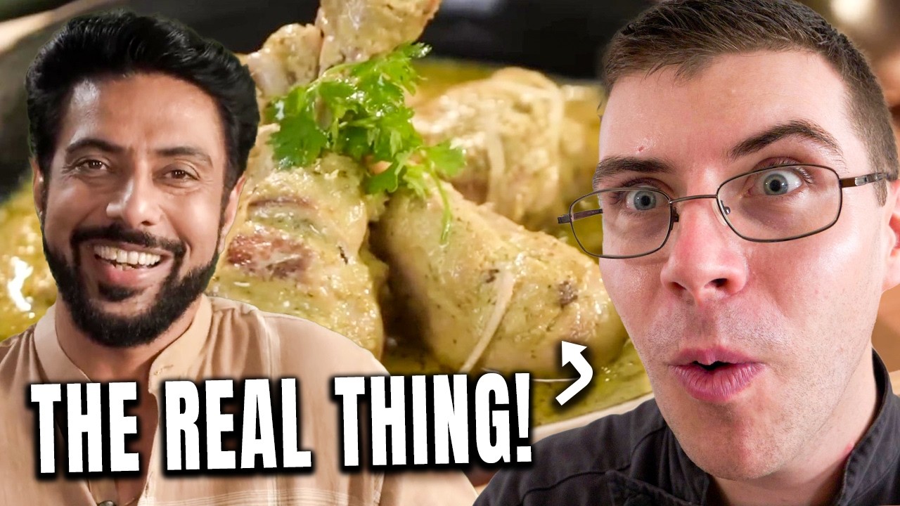 Pro Chef Reacts… To Chef Ranveer Brar's REAL Afghani Chicken