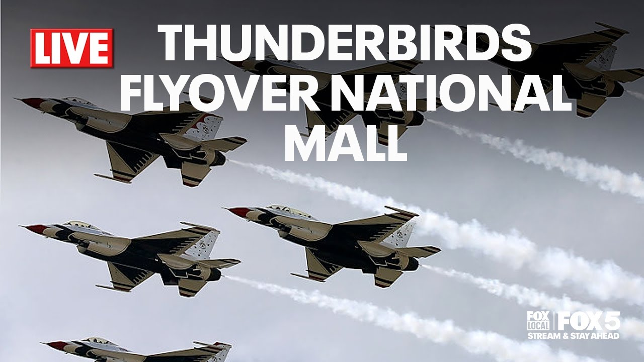 USAF Thunderbirds flyover National Mall | FOX 5 DC