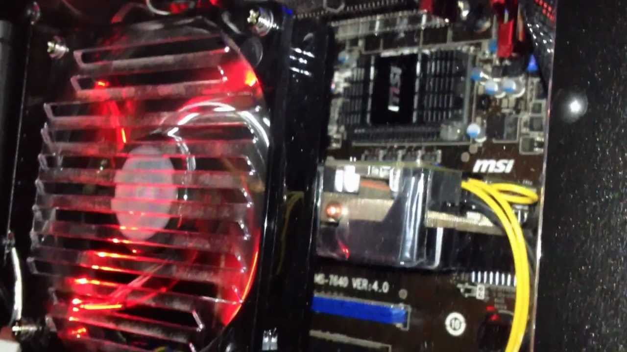 My new AMD Vishera 8-core rig at 4.2Ghz