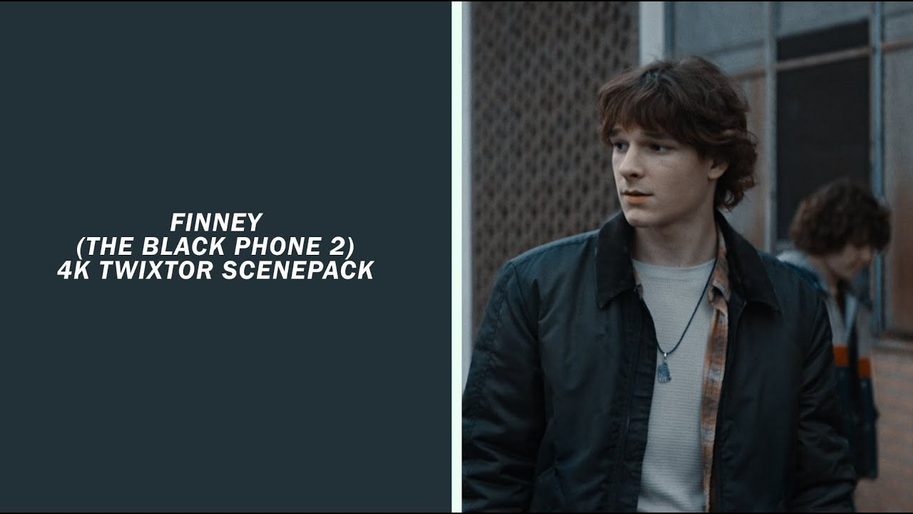 Finney (The Black Phone 2) 4K Twixtor scenepack