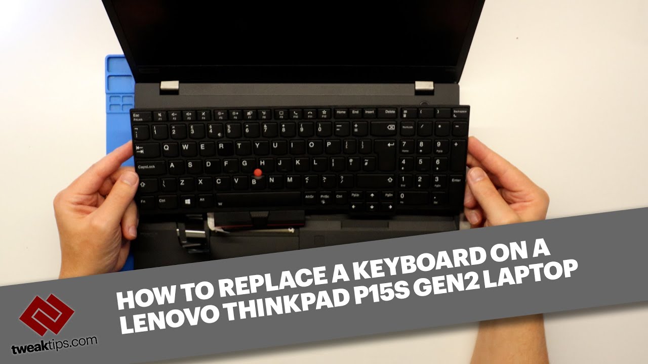 Как легко заменить клавиатуру на ноутбуках Lenovo ThinkPad P15s и T15 Gen 2