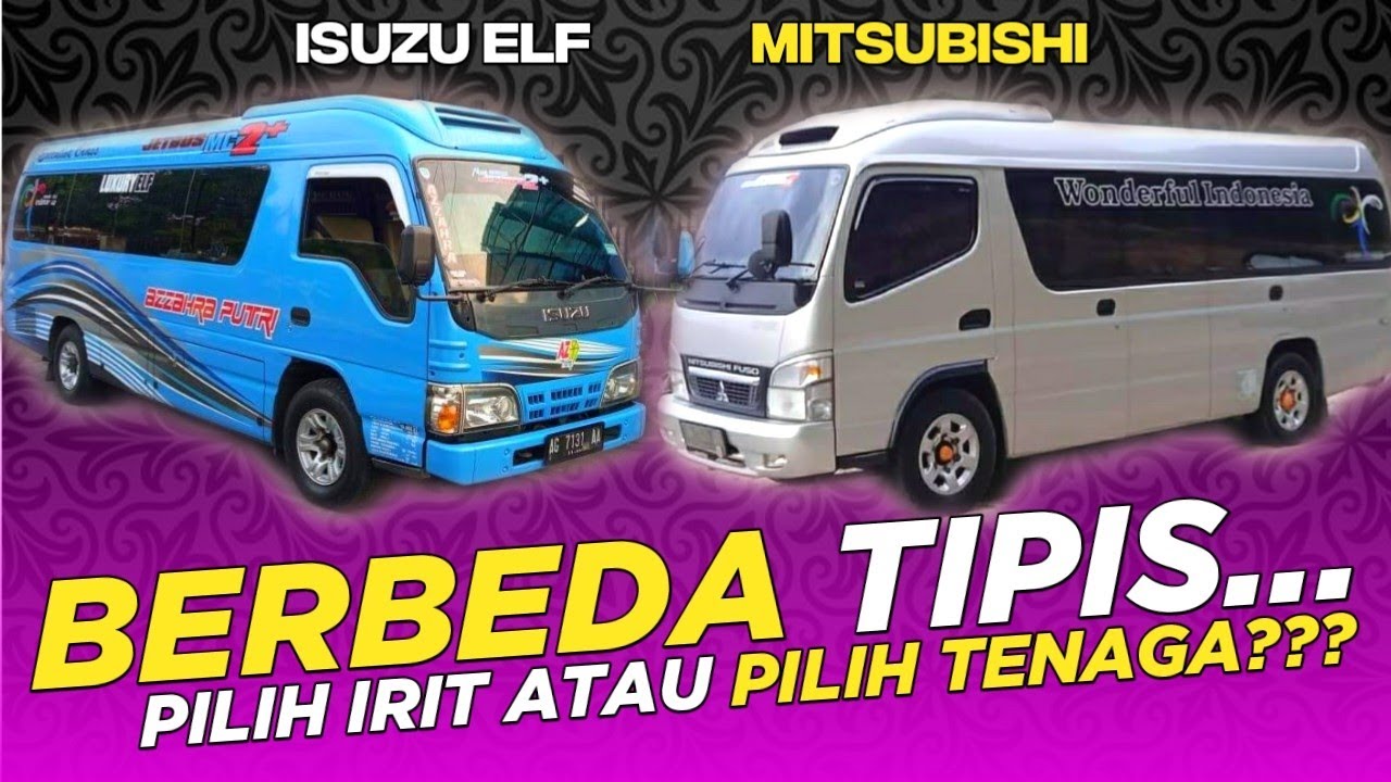 BEDA TIPIS!! TENAGA MESIN ELF LONG NKR 55 LWB VS MITSUBISHI FE71 L BC | LAYAK DI BELI DI TAHUN 2022