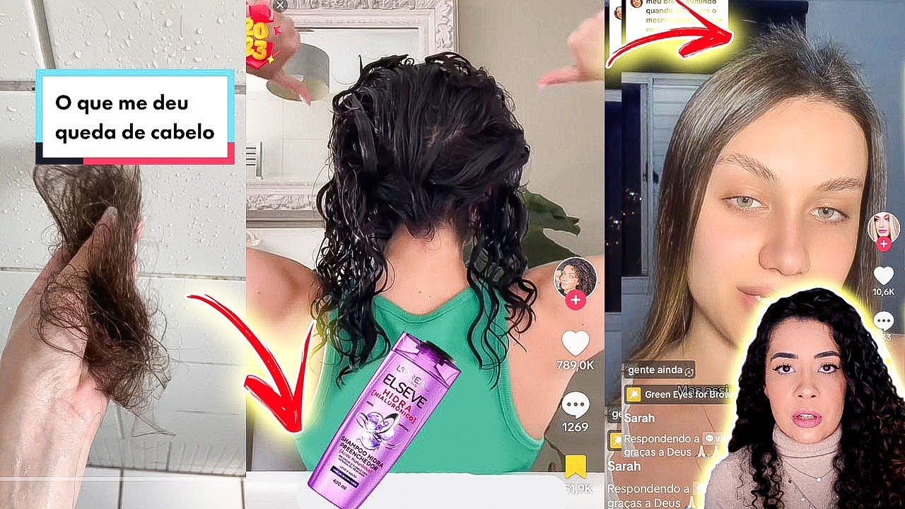USOU ELSEVE HIALURONICO E O CABELO CAIU !