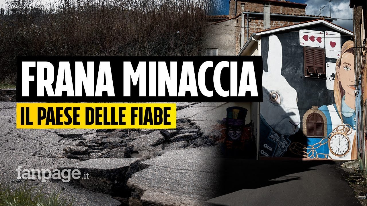 Il borgo delle fiabe di Sant'Angelo sempre più isolato dalle frane: 