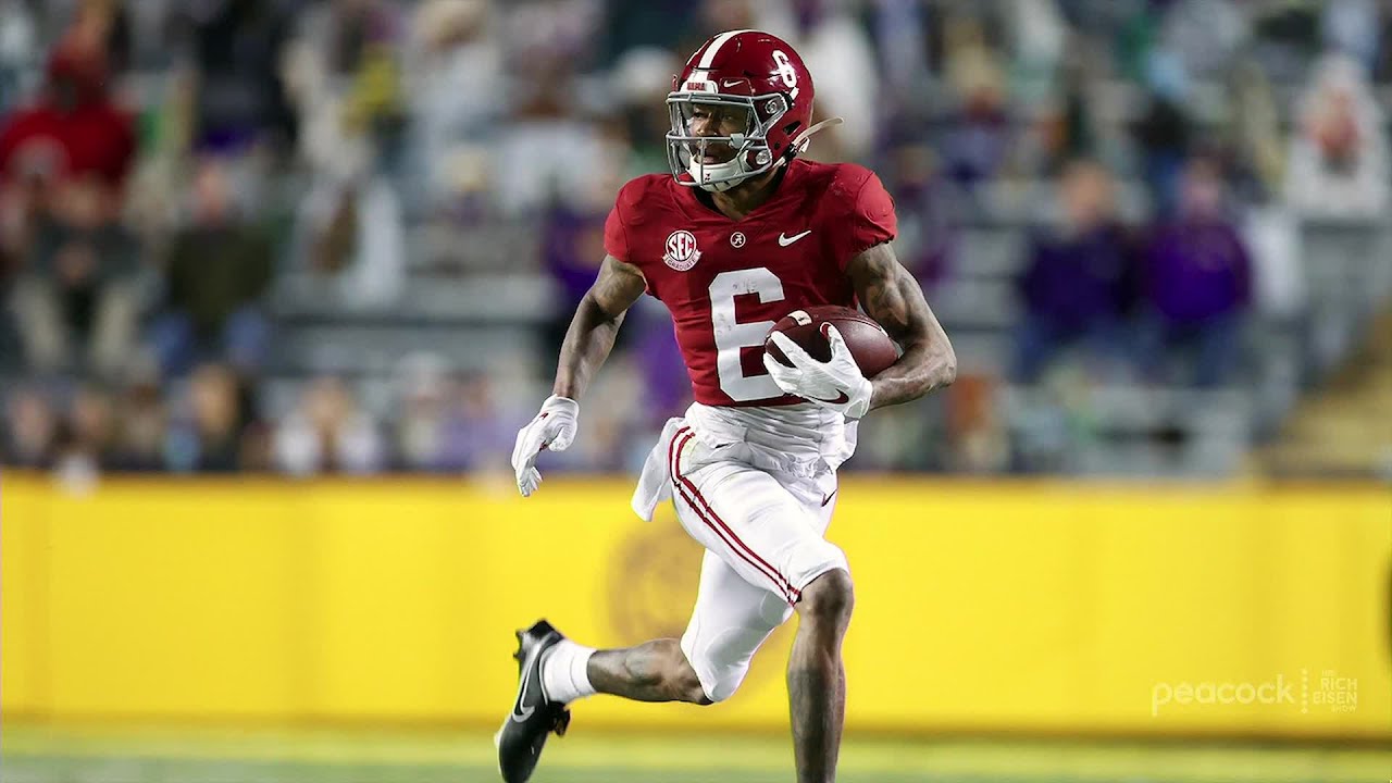 The Weight Debate: Can 170-Pound WR Devonta Smith Succeed in the NFL? | The Rich Eisen Show