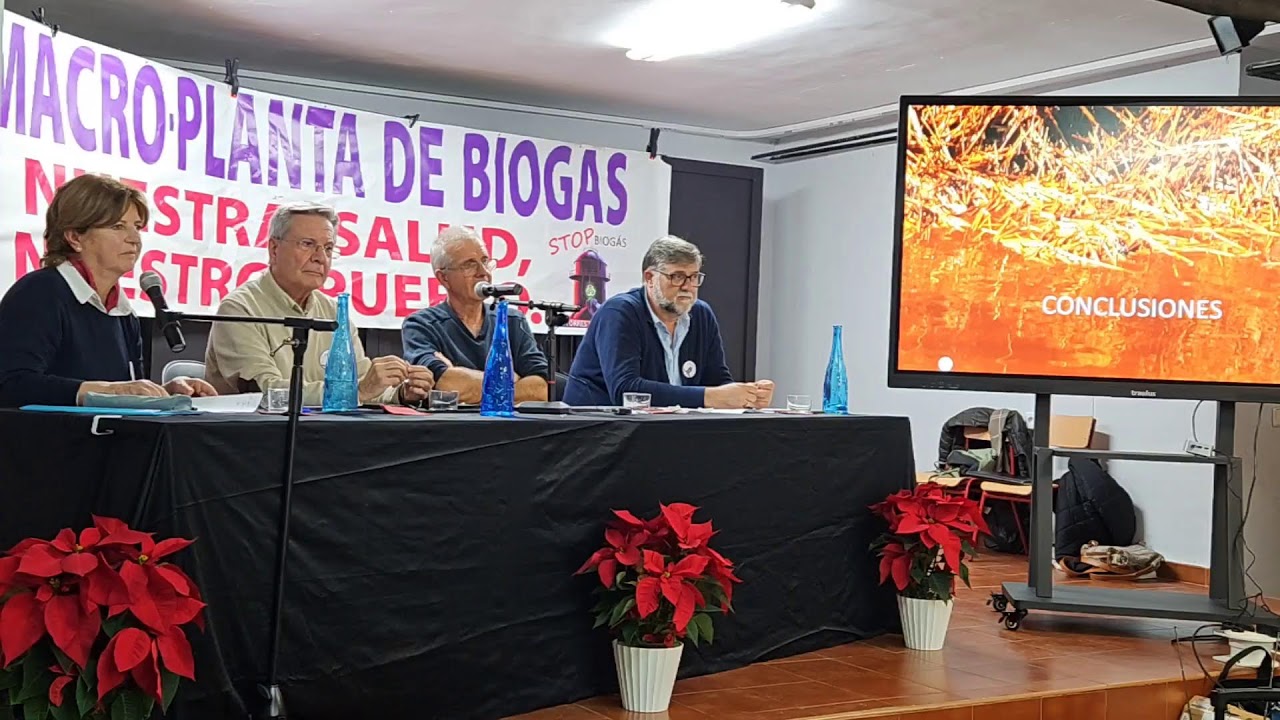Charla-Conferencia acerca del impacto de las plantas de biometano y fertilizantes.