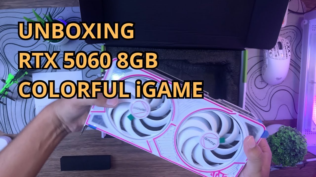 UNBOXING RTX 5060 8GB IGAME