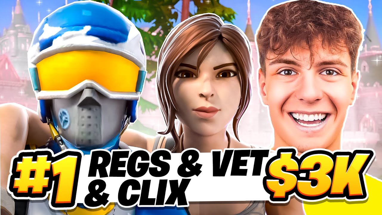 🏆HOW I GOT 3RD IN REDDYSH CUP WITH @CLIX @VETREOUX ($3,000) 🏆- regs