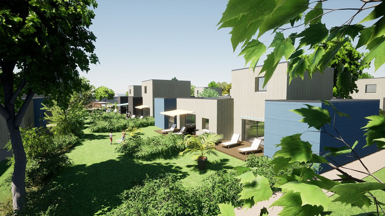 C&ocirc;t&eacute; Oc&eacute;an, Maison Oazys (T3bis) &agrave; Angoulins-sur-Mer | Vues 3D