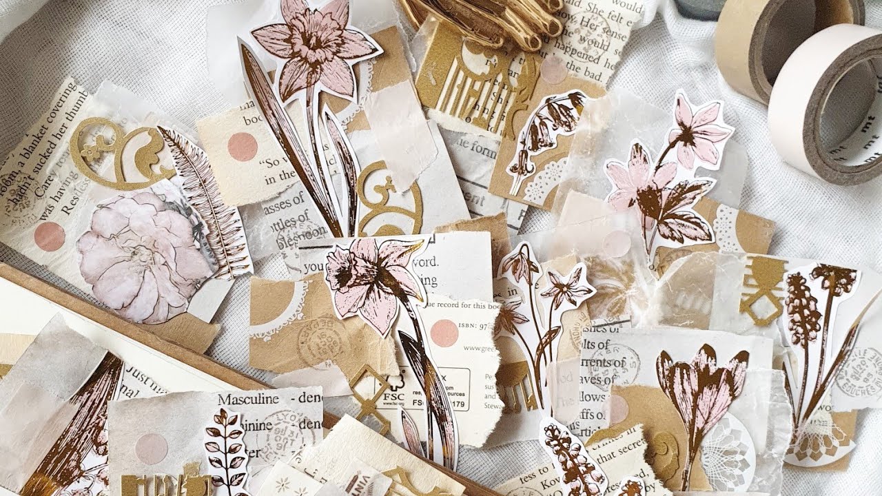 paper clusters • diy embellishments [papercraft tutorial]