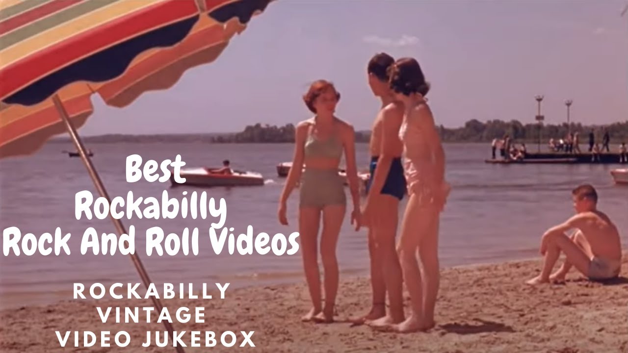 Best Rockabilly Rock And Roll Videos - Rockabilly vintage video jukebox (mix #01 / 4K)