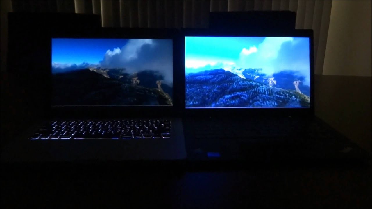 Glossy Vs. Matte Screen Comparison on Laptops