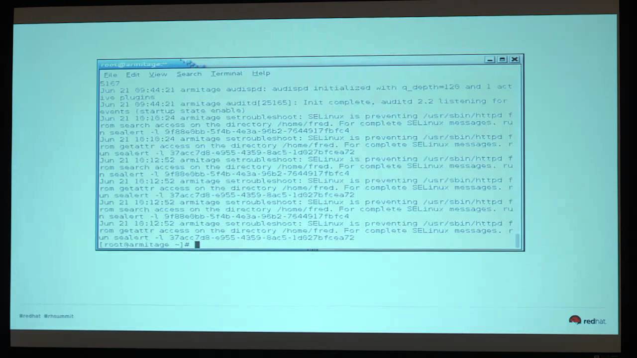 Security-enhanced Linux for mere mortals - 2015 Red Hat Summit