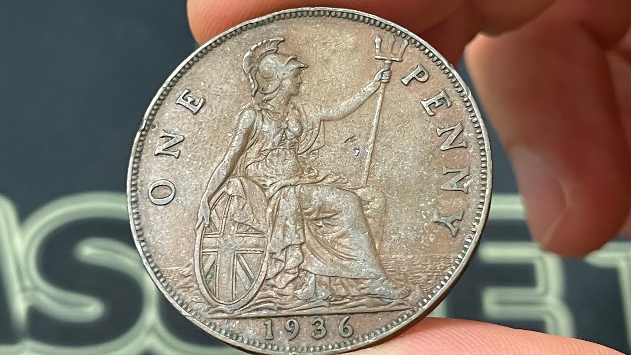 1936 United Kingdom 1 Penny Coin &bull;&nbsp;Values, Information, Mintage, History, and More