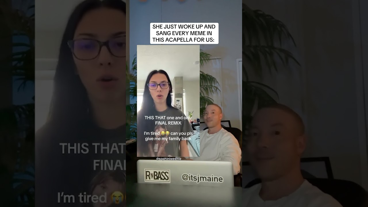 She Literally Sang Every Meme Possible #shorts #funny #meme #memes