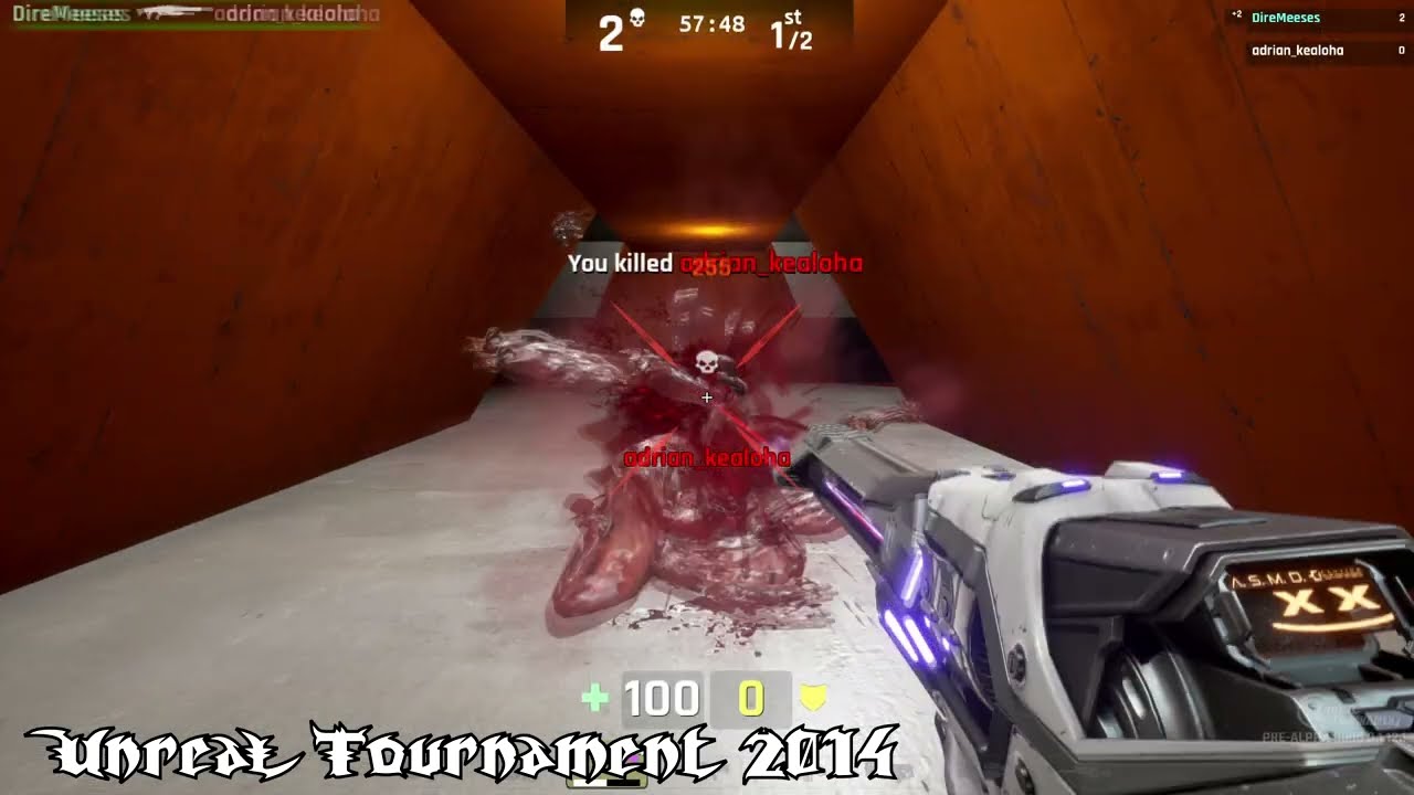 Unreal Tournament - All PC Instagib Comparison/Evolution