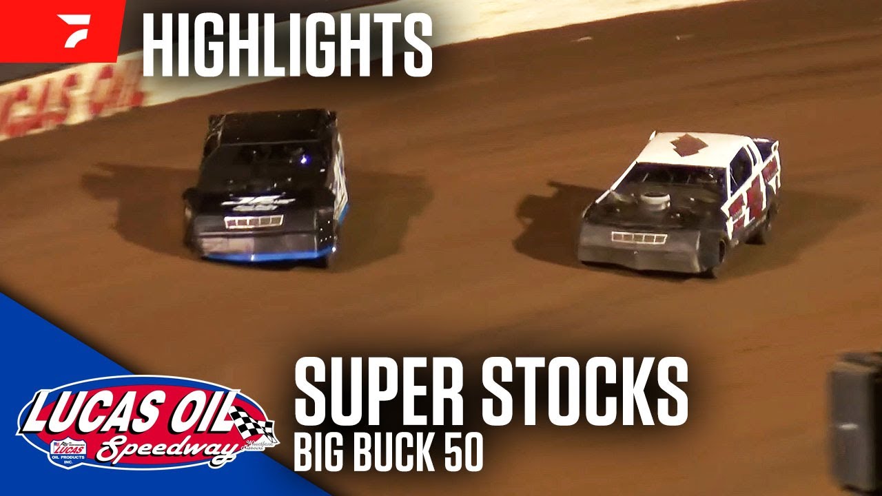 Big Buck 50 | Super Stocks at Lucas Oil Speedway 10/11/25 | Highlights