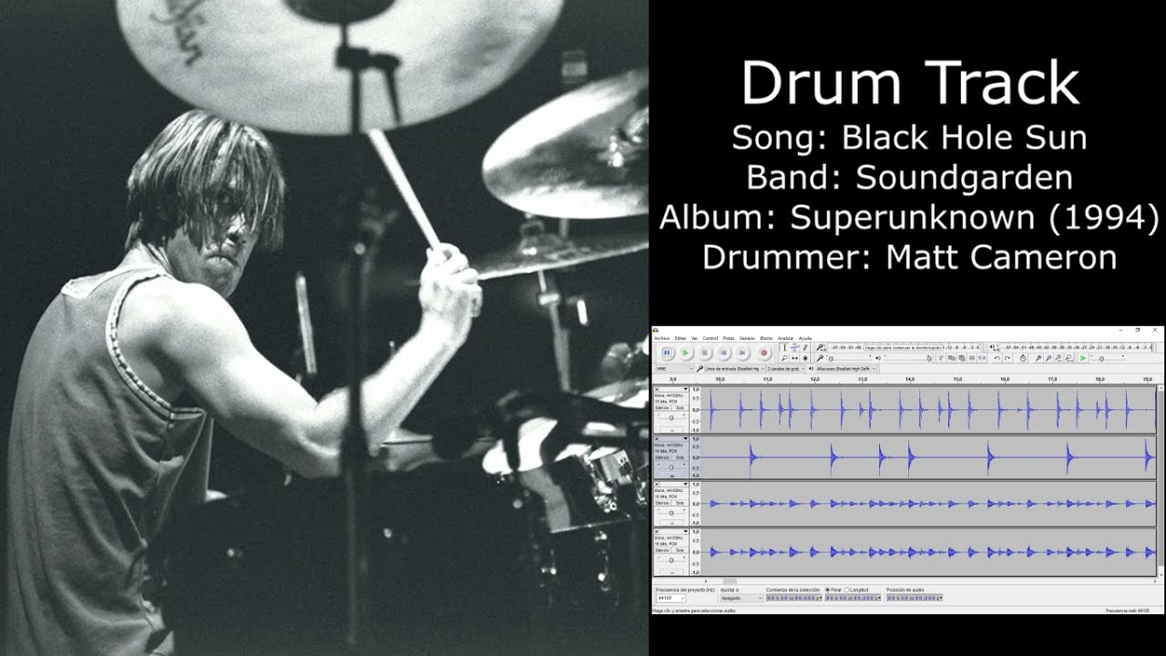Black Hole Sun (Soundgarden) • Drum Track
