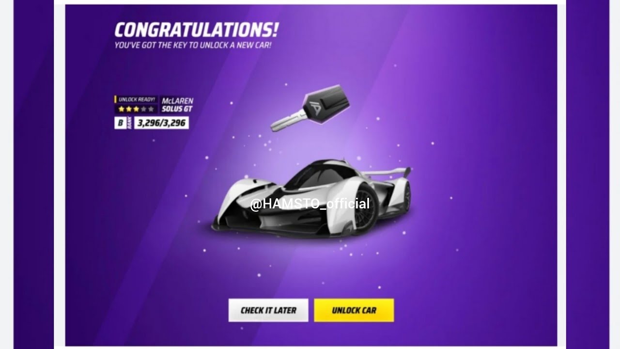 McLaren Solus GT. Asphalt Legends. 