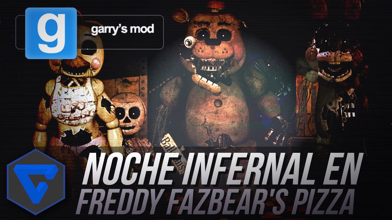 Noche Infernal En Freddy Fazbear'S Pizza Mapa Con Eventos - Five Nights At Freddy'S Gmod Con Town