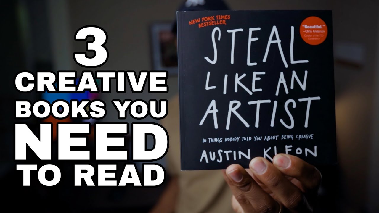 3 books to read to become more creative