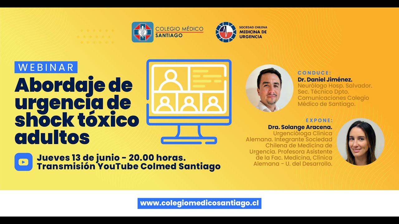 Webinar: Abordaje de urgencia de shock tóxico adultos