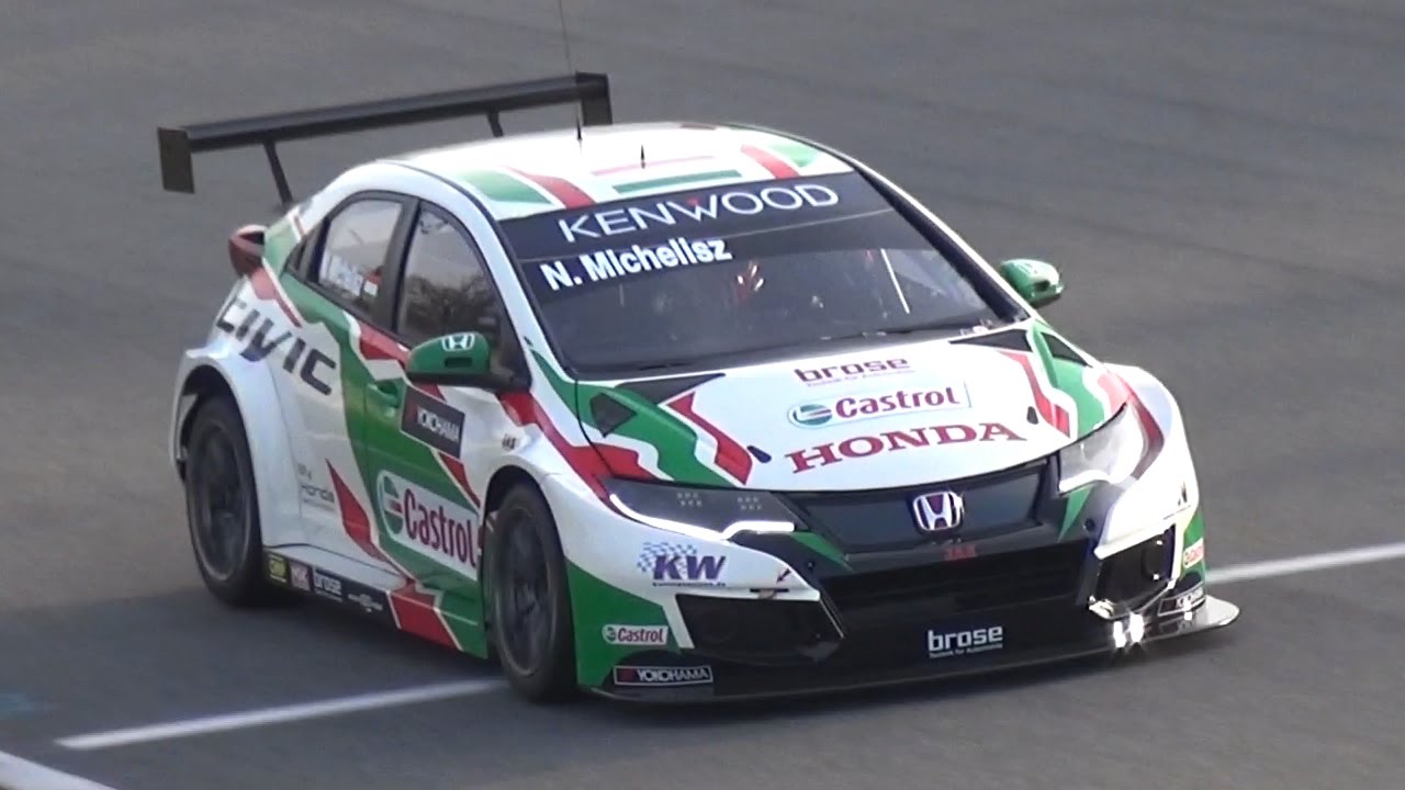 WTCC 2017 Official Test at Monza Circuit - World Touring Car Championship PURE SOUND!