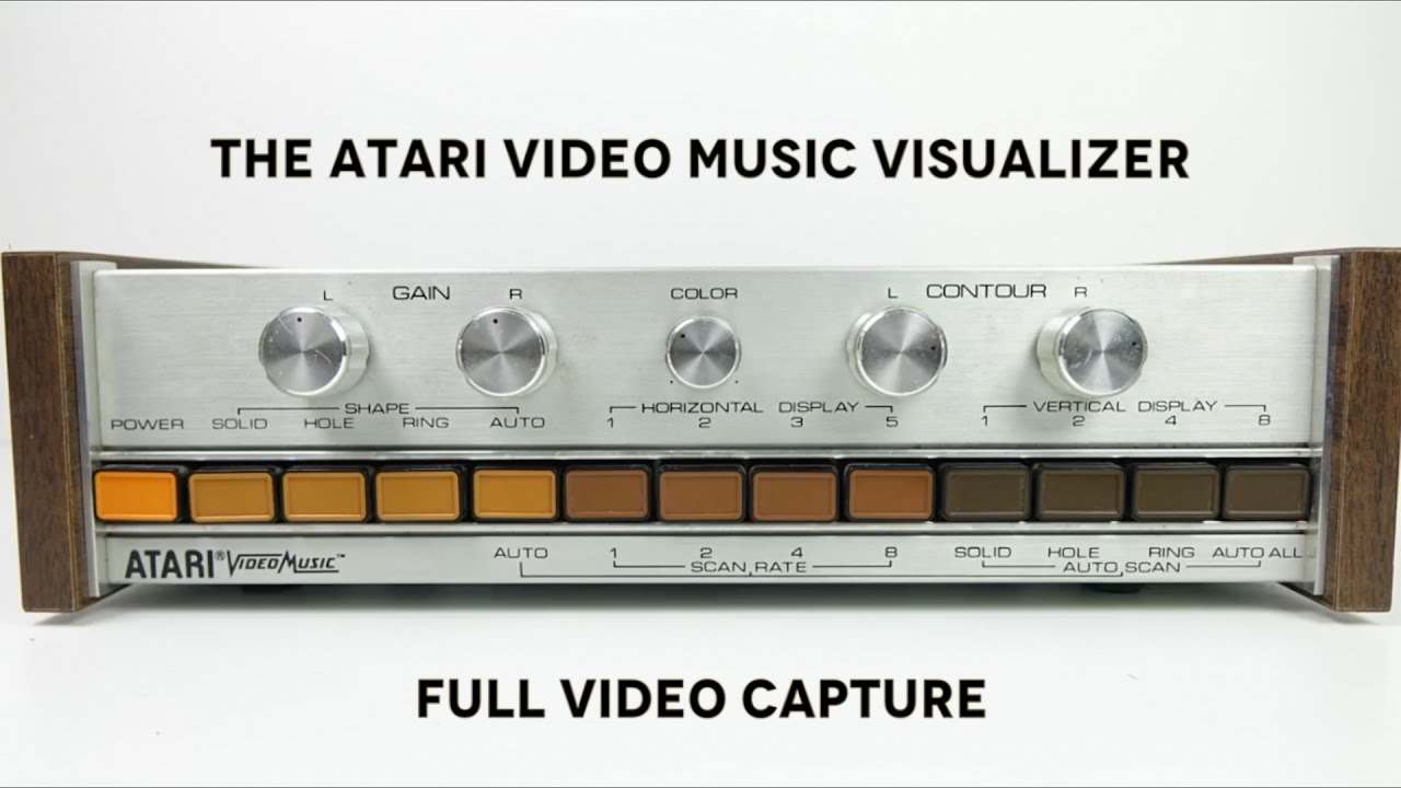 Atari Video Music Machine - Courtesy of Techmoan