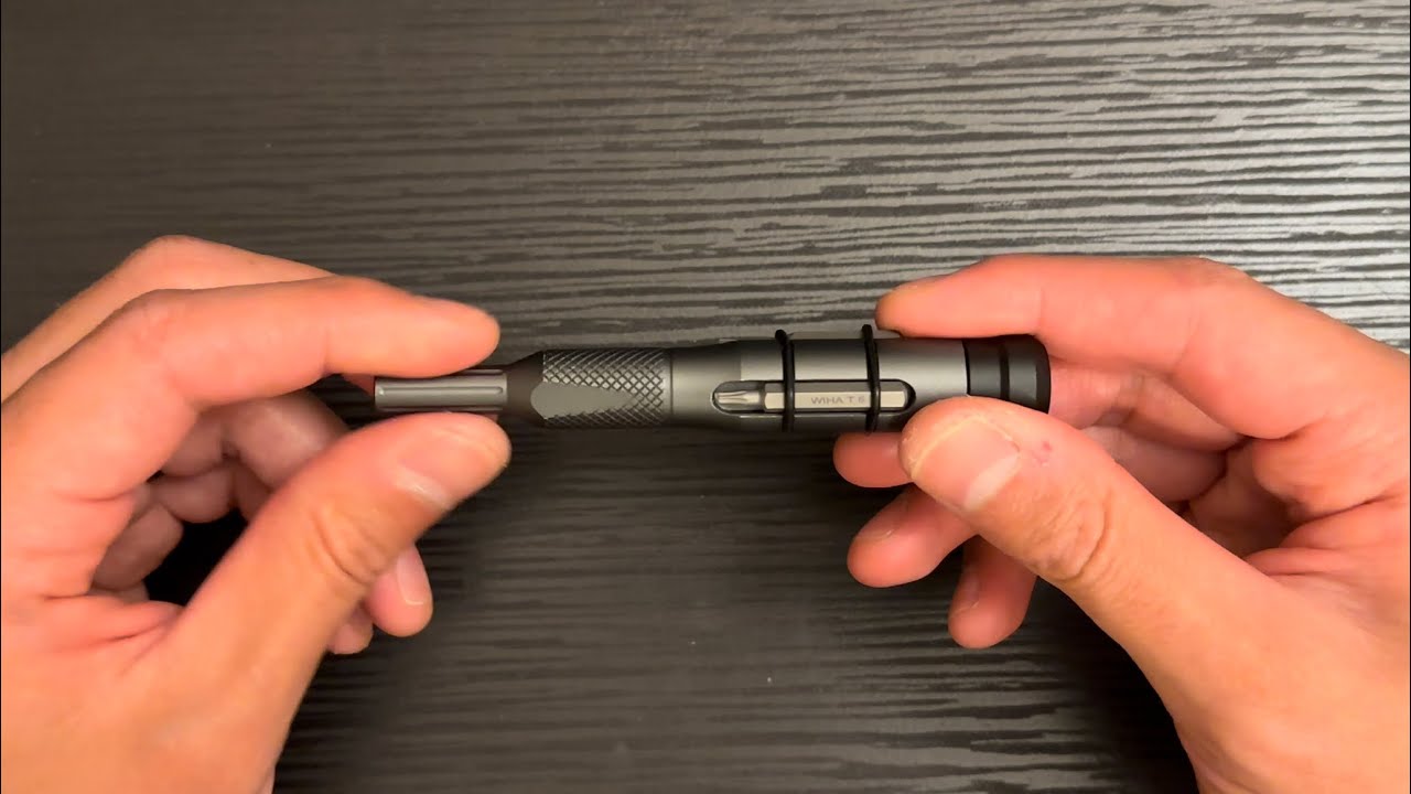 Slim, Short, Spinny Saturn V Screwdriver - Knafs Bit Driver (1 Month Review)