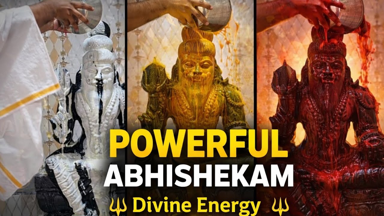 sacred ritual of Maharudhra Abhishekam performed to Muneshwara on the auspicious of MahaShivaratri