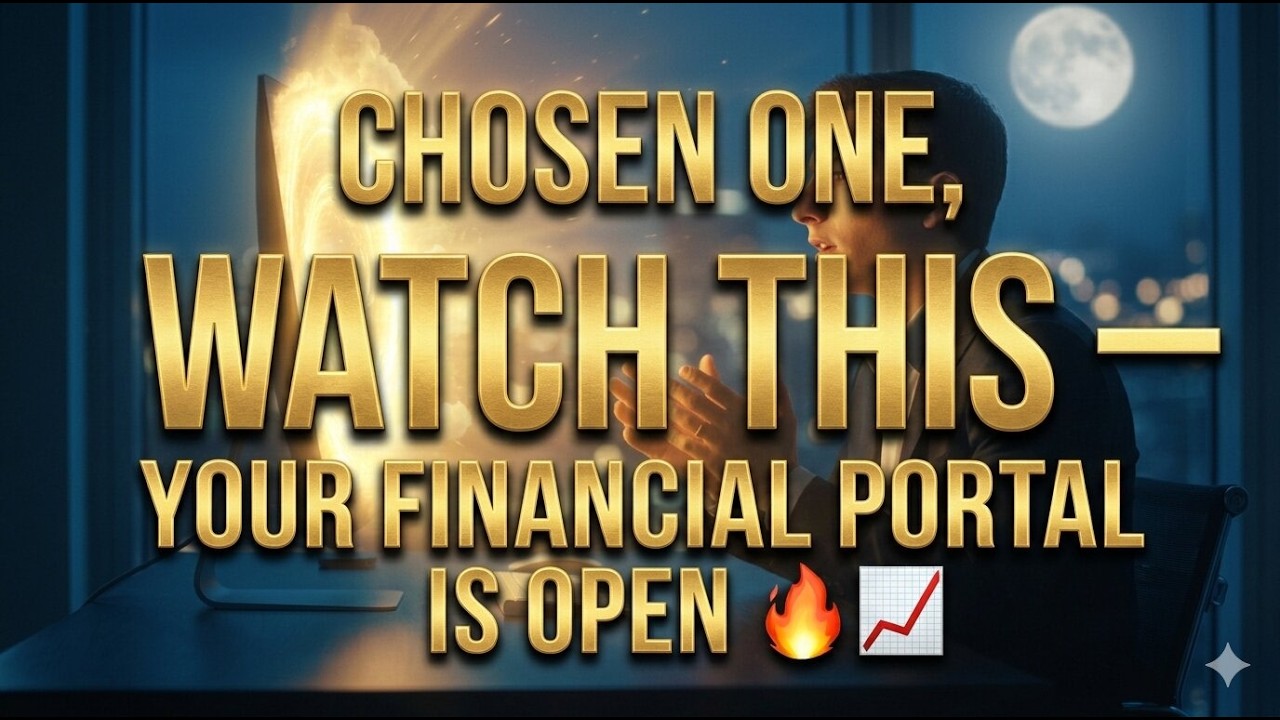CHOSEN ONE, WATCH THIS — YOUR FINANCIAL PORTAL IS OPEN 🔥📈