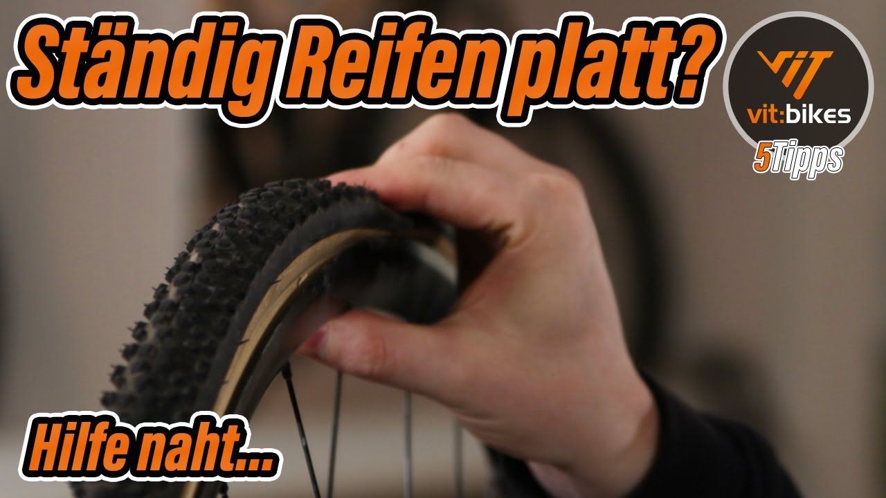 5 Tipps f&uuml;r den Pannenschutz bei eurem Fahrrad - vit:bikesTV