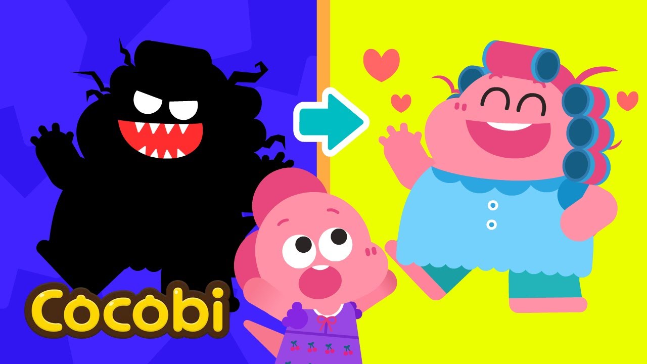 Don't Be Scared! I'm Afraid of the Dark Song and More + Kids Songs | Compilation | Cocobi