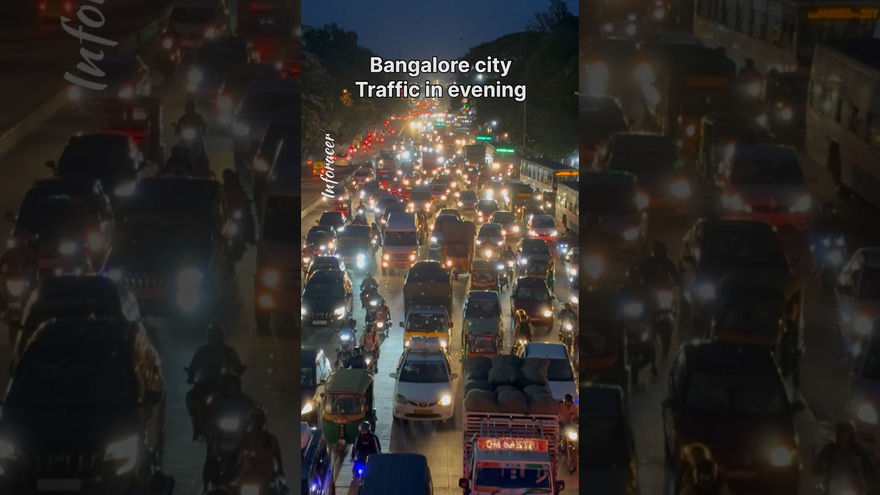 Bangalore #city #traffic #travel #bengaluru #pollution #citylife #trafficjam